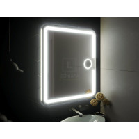 Зеркало для ванной с подсветкой Баролло 75х100 см